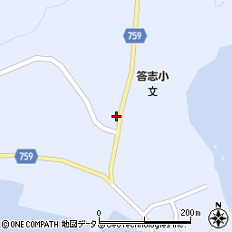 三重県鳥羽市答志町934周辺の地図