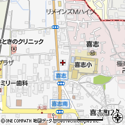 葬儀会館ティア富田林周辺の地図