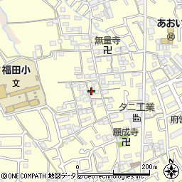 大阪府堺市中区福田916周辺の地図