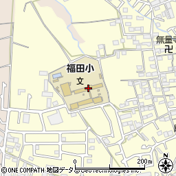 堺市立福田小学校周辺の地図