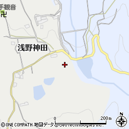 兵庫県淡路市浅野神田6周辺の地図
