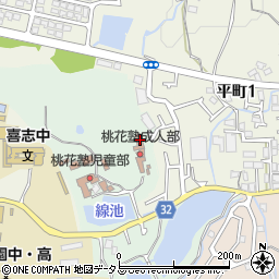 大阪府富田林市喜志2067-3周辺の地図