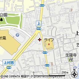 芳明会香川上歯科医院周辺の地図