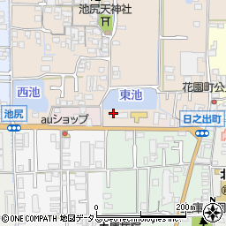 奈良県大和高田市池尻109周辺の地図