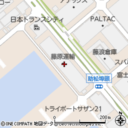 藤原運輸周辺の地図