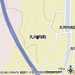 三重県松阪市大河内町周辺の地図