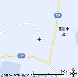 三重県鳥羽市答志町1040周辺の地図