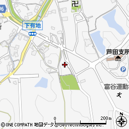 広島県福山市芦田町下有地536周辺の地図