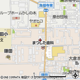 関西化学工業香芝工場周辺の地図