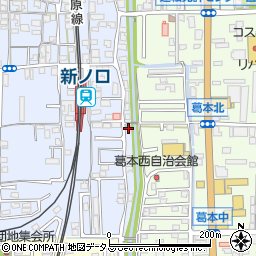 奈良県橿原市新口町499周辺の地図