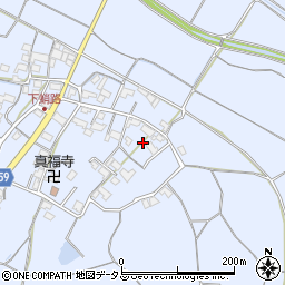 三重県松阪市下蛸路町周辺の地図