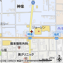 日本介護医療センター 奈良事業所周辺の地図