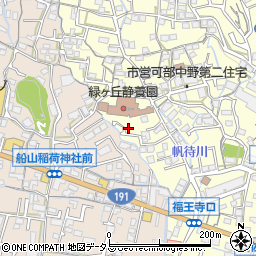 岡本マッサージ院周辺の地図