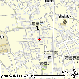 大阪府堺市中区福田911周辺の地図