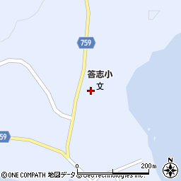 三重県鳥羽市答志町941周辺の地図