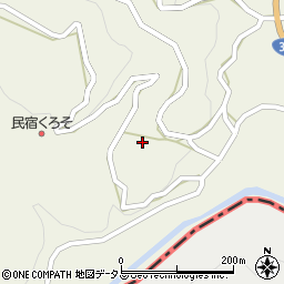 三重県津市美杉町太郎生577周辺の地図