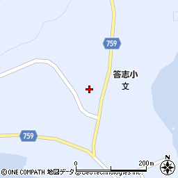 三重県鳥羽市答志町1010周辺の地図