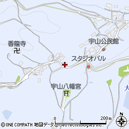 広島県福山市春日町宇山568周辺の地図