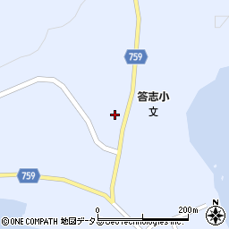 マル平永富重松商店　加工場周辺の地図