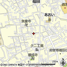大阪府堺市中区福田898周辺の地図