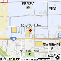 奈良県大和高田市神楽70周辺の地図