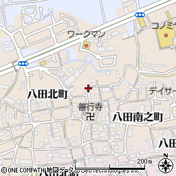 八田北町なみきそう公園周辺の地図