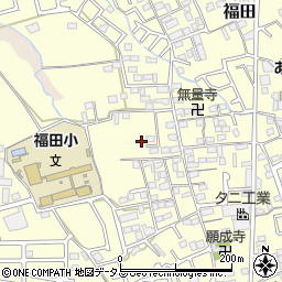 大阪府堺市中区福田988周辺の地図