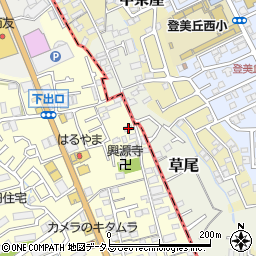 大阪府堺市中区福田853周辺の地図
