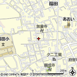 大阪府堺市中区福田1003周辺の地図