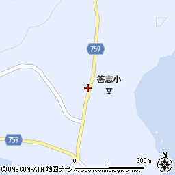 三重県鳥羽市答志町971周辺の地図