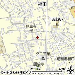 大阪府堺市中区福田1008周辺の地図