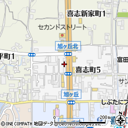 大阪府富田林市喜志町5丁目7周辺の地図