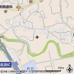兵庫県淡路市育波1428-1周辺の地図