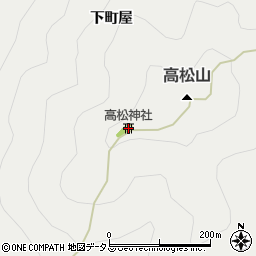 高松神社周辺の地図