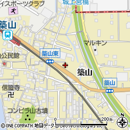ガスト大和高田店周辺の地図