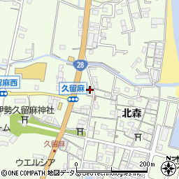 兵庫県淡路市久留麻北森2060周辺の地図