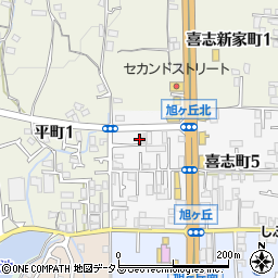 大阪府富田林市喜志町5丁目8周辺の地図