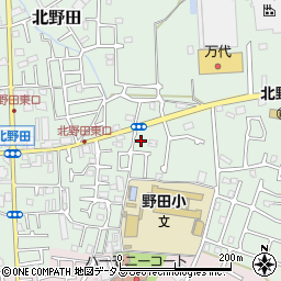 東洋カーマックス北野田第３駐車場周辺の地図