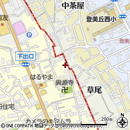 大阪府堺市中区福田854周辺の地図