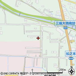 奈良県桜井市三輪690-12周辺の地図