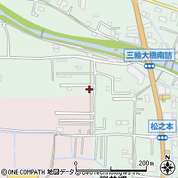 奈良県桜井市三輪690-14周辺の地図