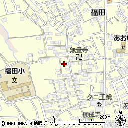 大阪府堺市中区福田991周辺の地図