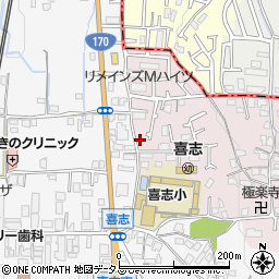 大阪府富田林市木戸山町12-1周辺の地図