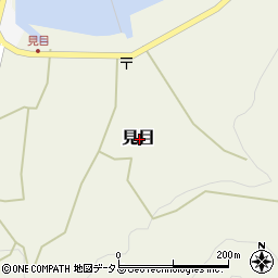 香川県小豆郡土庄町見目周辺の地図