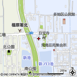 奈良県橿原市新口町188周辺の地図