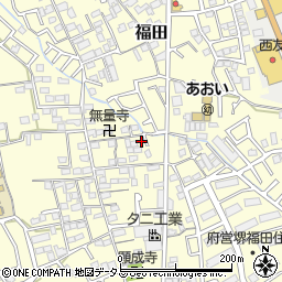 大阪府堺市中区福田1009周辺の地図