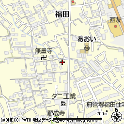 大阪府堺市中区福田1010周辺の地図