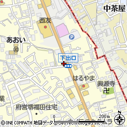 大阪府堺市中区福田1054周辺の地図