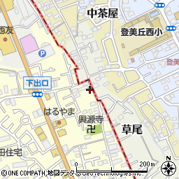 大阪府堺市中区福田857周辺の地図