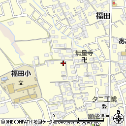 大阪府堺市中区福田993周辺の地図